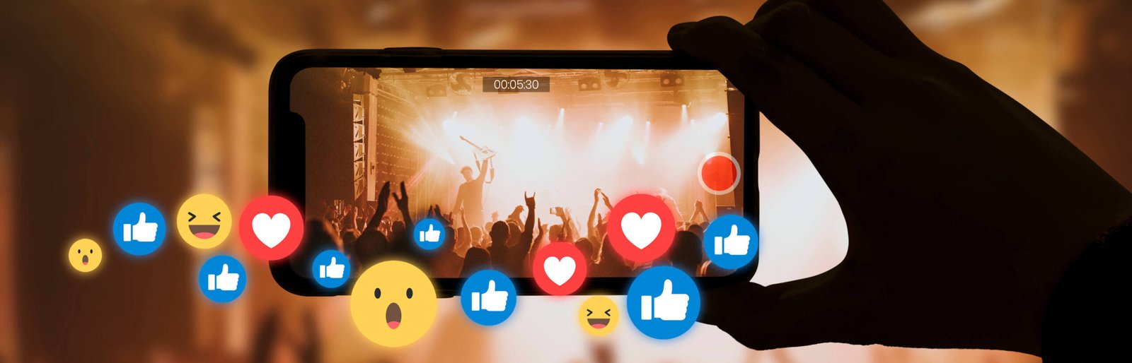 צילום הופעת רשתות חברתיות